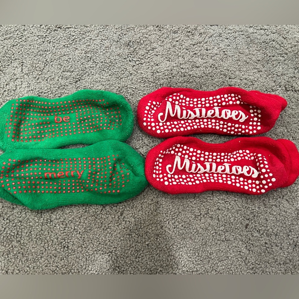 Christmas Sticky Grip Socks